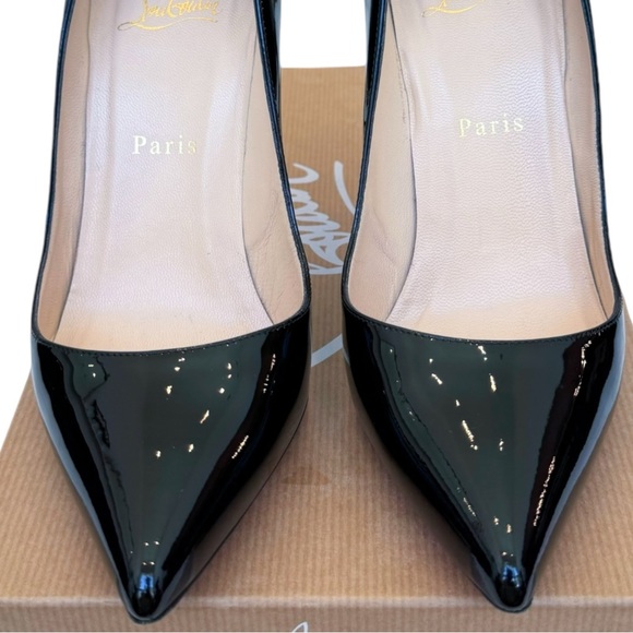 Christian Louboutin Pigalle 100 Pumps Patent Leather Black - Picture 6 of 14